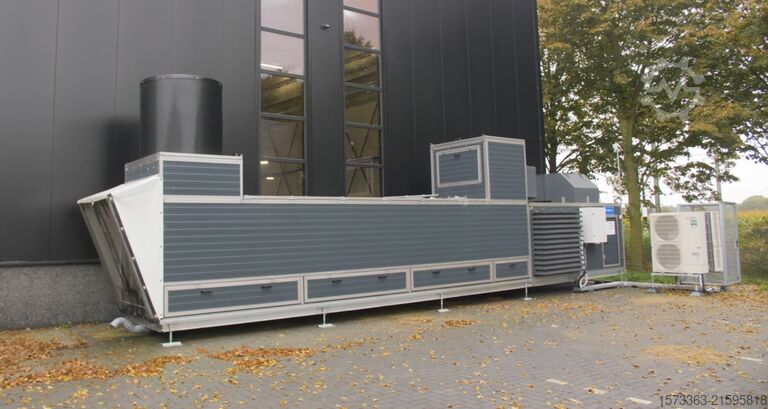 Schweißrauchabsaugung, Klimalüftungsanlage mit Wärmerückgewinnung (WTW) Alius Impaero