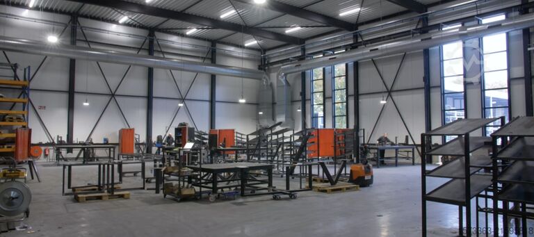 Schweißrauchabsaugung, Klimalüftungsanlage mit Wärmerückgewinnung (WTW) Alius Impaero