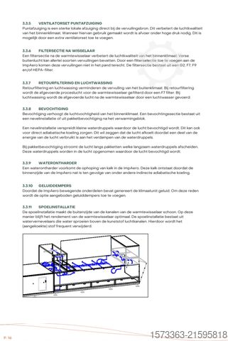 Schweißrauchabsaugung, Klimalüftungsanlage mit Wärmerückgewinnung (WTW) Alius Impaero