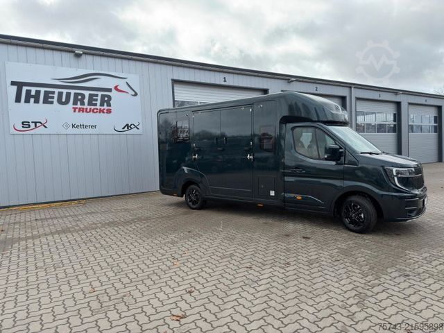 Viehtransporter RENAULT Master STX 5 Sitzer Haras ex. Lang Automatik