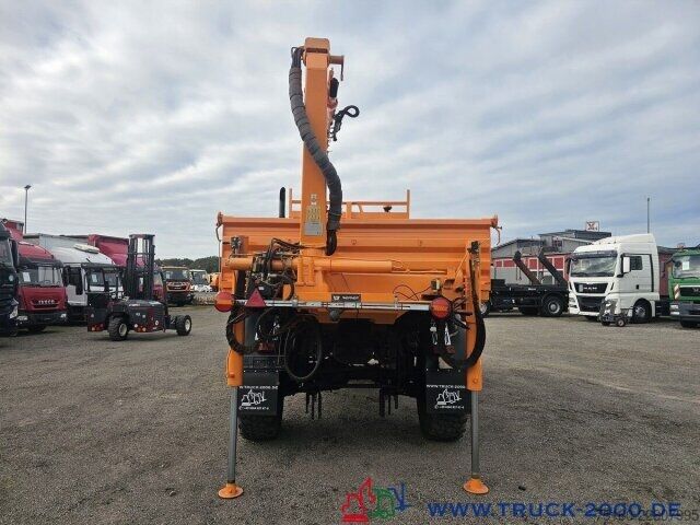 Autokran Unimog U2150 4x4 Kran abnehmbar Palfinger Hakenhöhe 10m