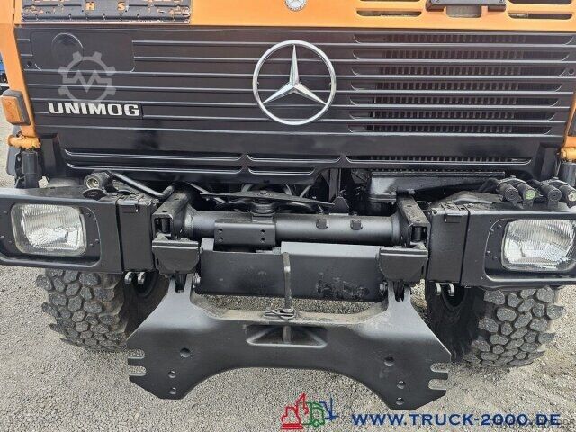 Autokran Unimog U2150 4x4 Kran abnehmbar Palfinger Hakenhöhe 10m
