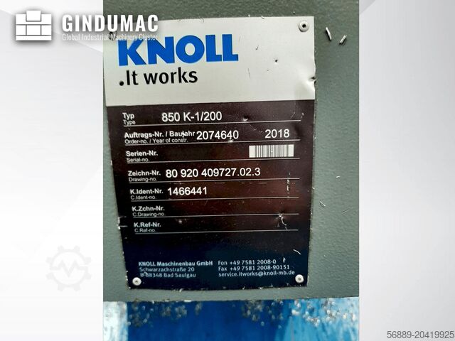 VERTIKALES BEARBEITUNGSZENTRUM CHIRON Mill 2000 High Dynamics