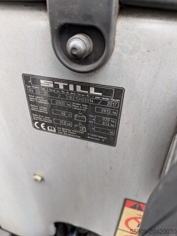 Elektro 3 Rad-Stapler Still RX 20-20 // Elektro // Vollkabine