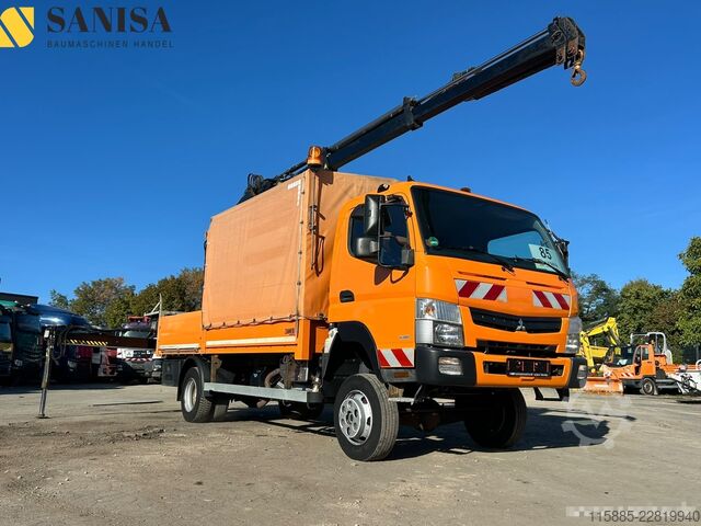 Transporter mit Kipper Mitsubishi Fuso Canter6C18/KranHIAB/4x4Allrad/Klima