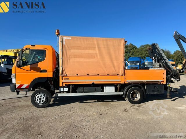 Transporter mit Kipper Mitsubishi Fuso Canter6C18/KranHIAB/4x4Allrad/Klima