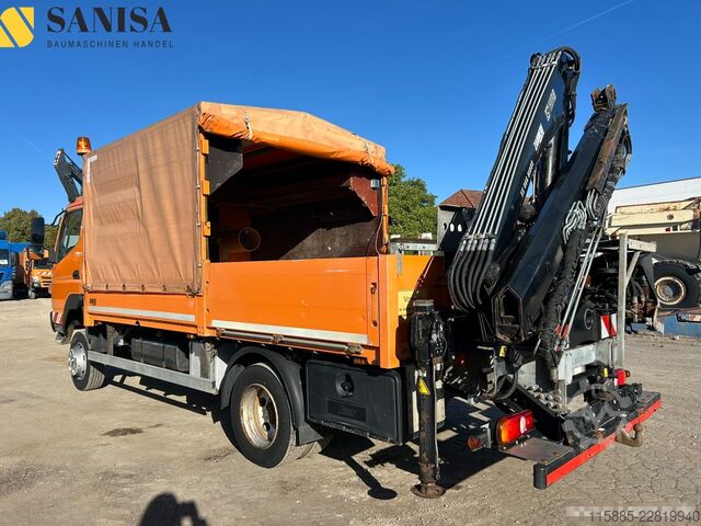 Transporter mit Kipper Mitsubishi Fuso Canter6C18/KranHIAB/4x4Allrad/Klima