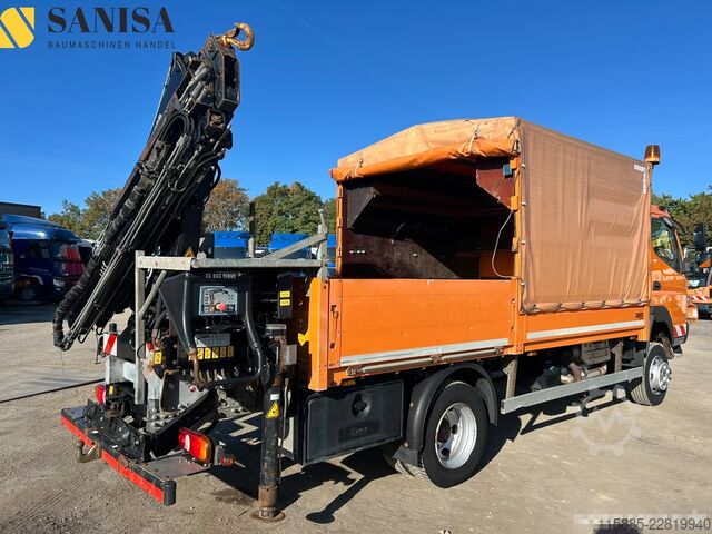 Transporter mit Kipper Mitsubishi Fuso Canter6C18/KranHIAB/4x4Allrad/Klima