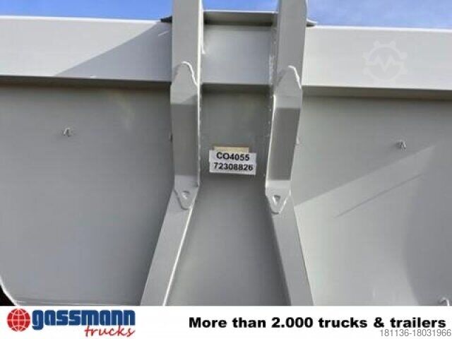 Tipper truck Schmitz SR14 7.2XH1460 Stahlmulde ca. 24m³