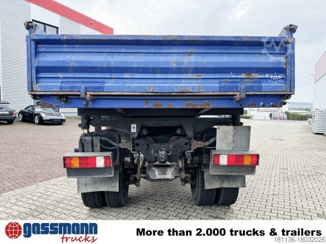 Kipper LKW Mercedes-Benz SK 1922 AK 4x4 mit Kran Atlas AK 60.1, EX-THW!