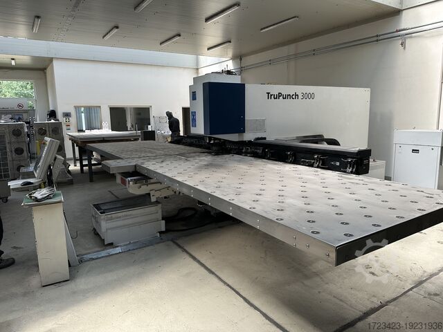 Laser-Stanzmaschine TRUMPF TRUPUNCH 3000 (S11) Large format + other