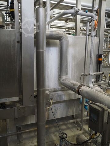 CIP-Anlage, Tank, Pumpen, Wärmetauscher Westfalia Separator AG, Hilge, Endress + CIP-TANK 3000 L, EURO-HYGIA-B-SUPER-II