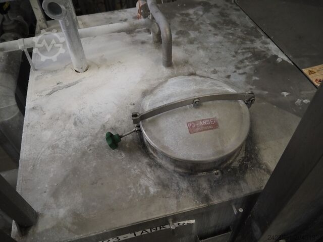 CIP-Anlage, Tank, Pumpen, Wärmetauscher Westfalia Separator AG, Hilge, Endress + CIP-TANK 3000 L, EURO-HYGIA-B-SUPER-II