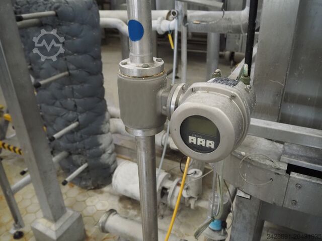 CIP-Anlage, Tank, Pumpen, Wärmetauscher Westfalia Separator AG, Hilge, Endress + CIP-TANK 3000 L, EURO-HYGIA-B-SUPER-II