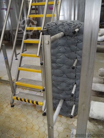 CIP-Anlage, Tank, Pumpen, Wärmetauscher Westfalia Separator AG, Hilge, Endress + CIP-TANK 3000 L, EURO-HYGIA-B-SUPER-II