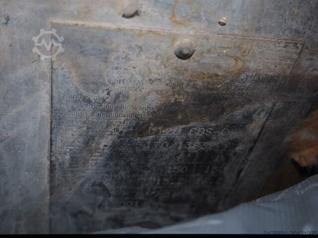 CIP-Anlage, Tank, Pumpen, Wärmetauscher Westfalia Separator AG, Hilge, Endress + CIP-TANK 3000 L, EURO-HYGIA-B-SUPER-II