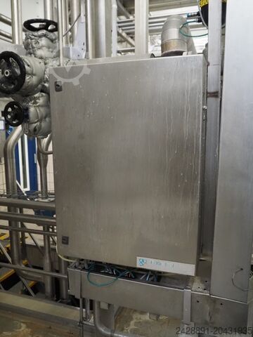 CIP-Anlage, Tank, Pumpen, Wärmetauscher Westfalia Separator AG, Hilge, Endress + CIP-TANK 3000 L, EURO-HYGIA-B-SUPER-II