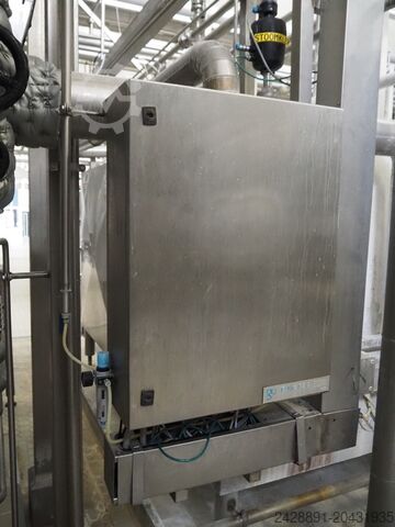 CIP-Anlage, Tank, Pumpen, Wärmetauscher Westfalia Separator AG, Hilge, Endress + CIP-TANK 3000 L, EURO-HYGIA-B-SUPER-II
