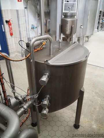 CIP-Anlage, Tank, Pumpen, Wärmetauscher Westfalia Separator AG, Hilge, Endress + CIP-TANK 3000 L, EURO-HYGIA-B-SUPER-II