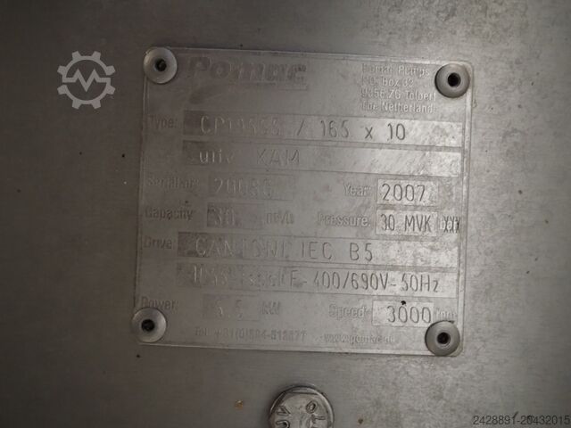 Buttermilch-Pasteurisieranlage Alfa Laval, Tetra Pak C8-K8M, CP19555, HP-5032/170