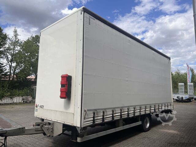 Open trailer with tarp Ackermann Z-KA-F10.5/7,5  1 Achs Planenanhänger 10,5 t GG