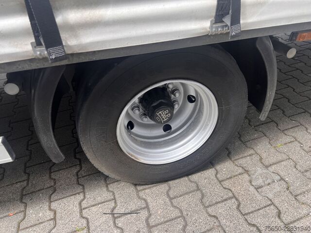 Open trailer with tarp Ackermann Z-KA-F10.5/7,5  1 Achs Planenanhänger 10,5 t GG