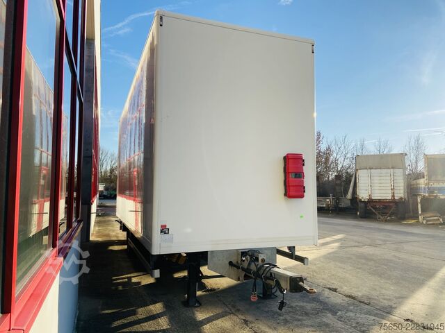 Box trailer Ackermann Z-KA-F10.5/7,5  1 Achs Kofferanhänger mit Ladebordwand 10,5 t GG