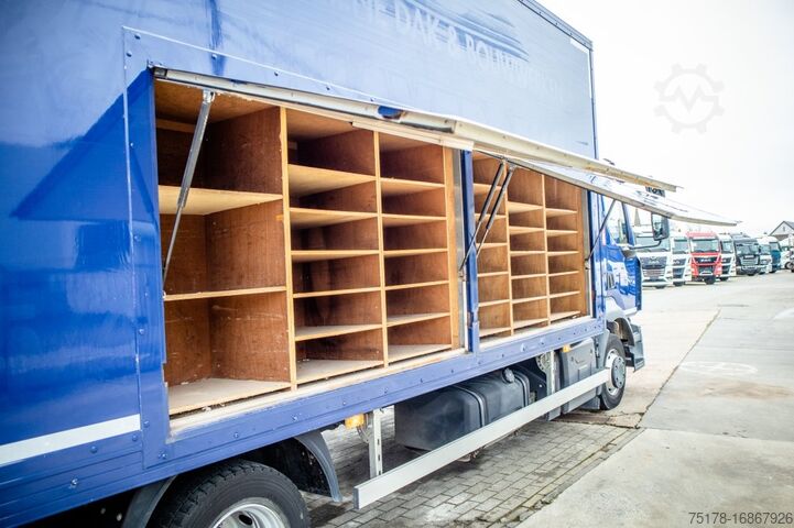 Box body RENAULT D210-12T-E6 - 50000 KM