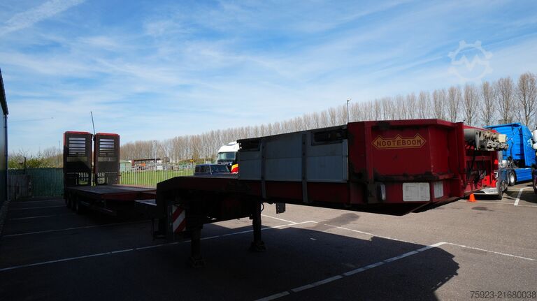 Semi-Tieflader Nooteboom MCO-48-03V 3 axle semi low loader extendable