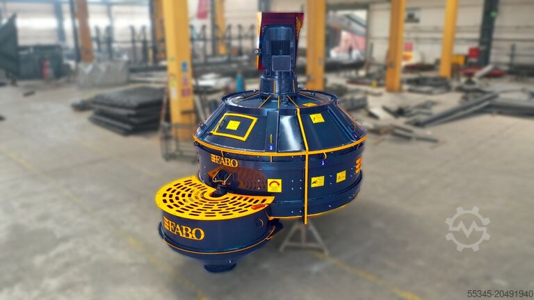 Betonmischer FABO Concrete planetary mixer Concrete planetary mixer