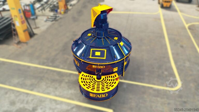 Betonmischer FABO Concrete planetary mixer Concrete planetary mixer