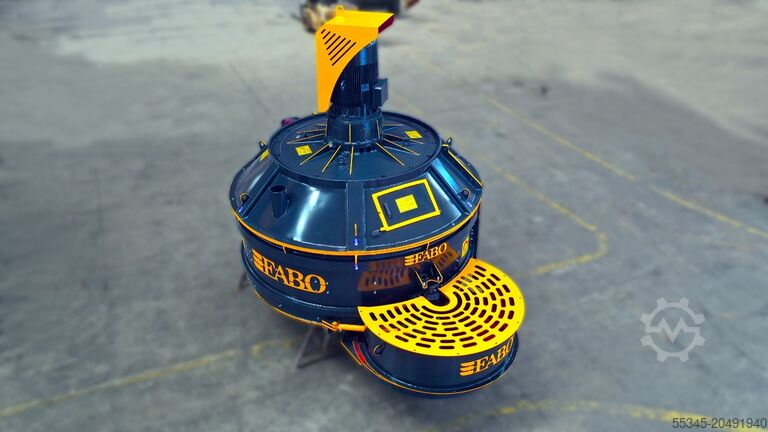 Betonmischer FABO Concrete planetary mixer Concrete planetary mixer