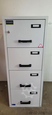 Burton Safes FFMK11 Fire Resistant 4 Drawer Fire Safe Burton Safes FFMK11