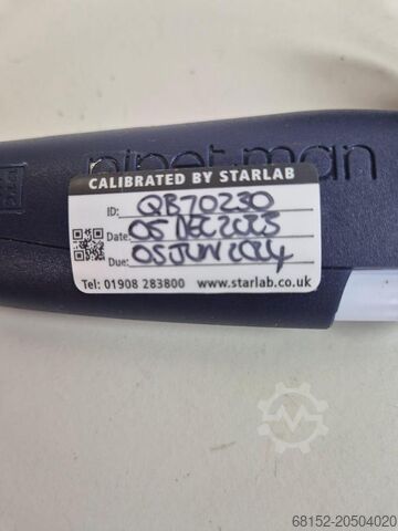 Pipetman Gilson ul p20 2-20 Pipette. Colour code light yelllow Pipetman Gilson ul p20 2-20 Pipette