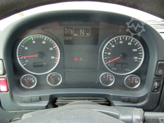 Three-sided tipper truck MAN TGA 33.430 6X4 KIPPER, MANUEL, E4 PALFINGER BLATT-BLATT