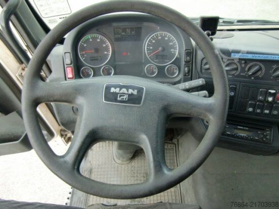 Three-sided tipper truck MAN TGA 33.430 6X4 KIPPER, MANUEL, E4 PALFINGER BLATT-BLATT