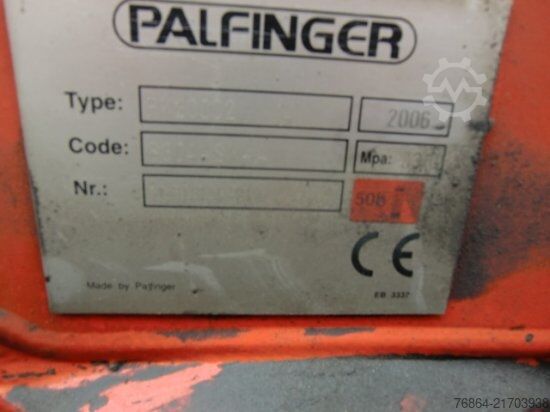 Three-sided tipper truck MAN TGA 33.430 6X4 KIPPER, MANUEL, E4 PALFINGER BLATT-BLATT