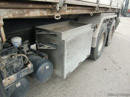 Three-sided tipper truck MAN TGA 33.430 6X4 KIPPER, MANUEL, E4 PALFINGER BLATT-BLATT