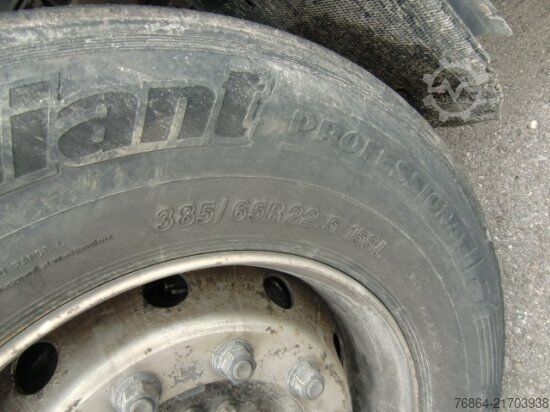 Three-sided tipper truck MAN TGA 33.430 6X4 KIPPER, MANUEL, E4 PALFINGER BLATT-BLATT