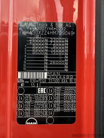 ZGG 120 t tractor unit MAN MAN TGX 33.500 6x4 BLS