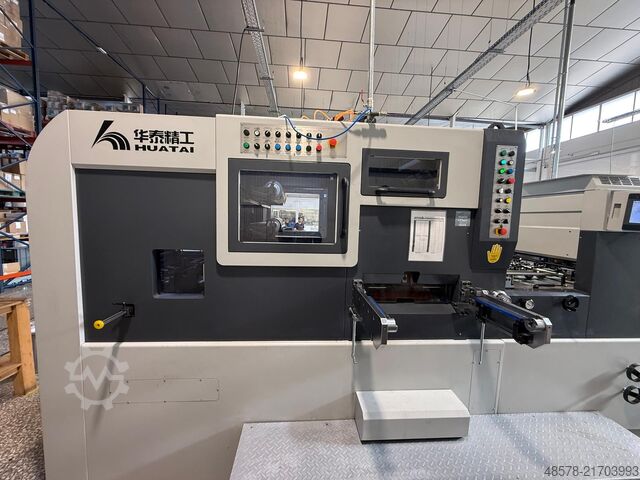 Die cutting machine with hot stamping HUATAI HT760T
