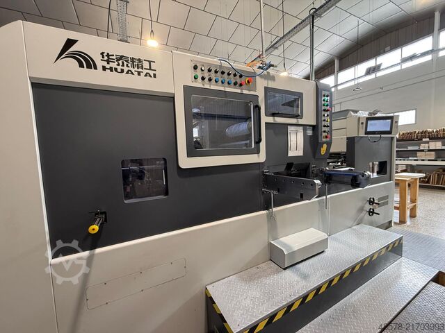 Die cutting machine with hot stamping HUATAI HT760T