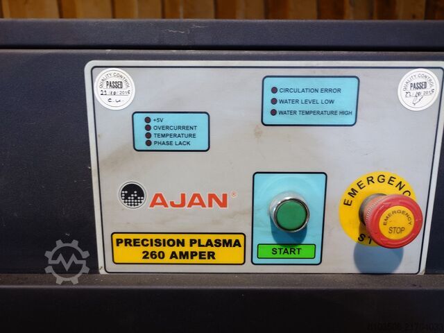 Plasma cutting machine Ajan PP15088 AUTO