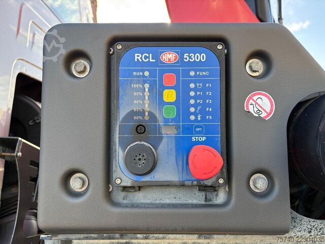Kranwagen Renault C440 + HMF 2320 K3-- 3X EXT. + REMOTE + HAAKARM...