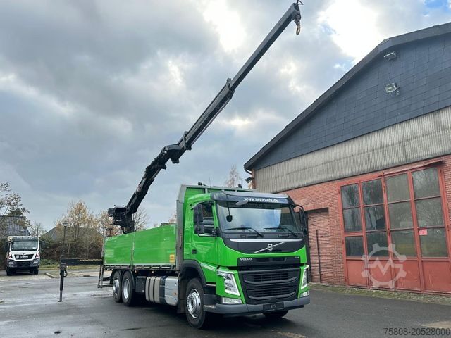 Truck mounted crane VOLVO FM420 Baustoff Hiab XS177 Lift/Lenk UVV Waage