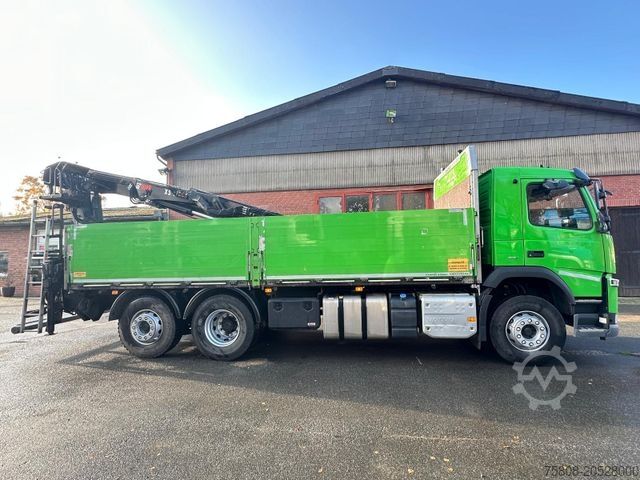 Truck mounted crane VOLVO FM420 Baustoff Hiab XS177 Lift/Lenk UVV Waage
