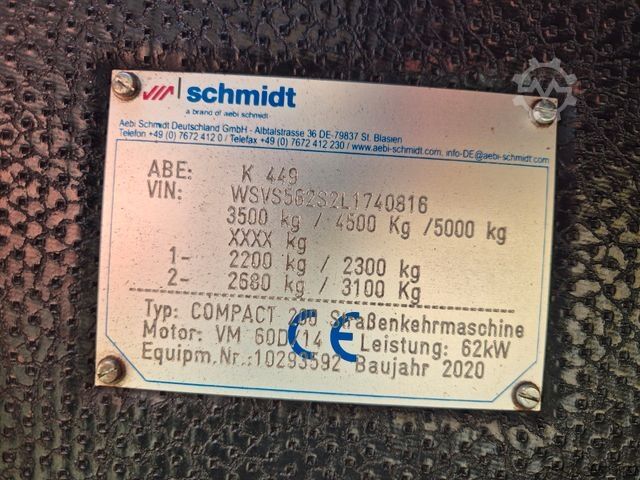 Sonderausbau-Transporter SCHMIDT Swingo Compact 200+ Klima