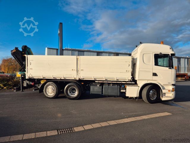 Tipper truck SCANIA G490 LB6x2*4HNB Palfinger PK 18002-EH D Funk AHK