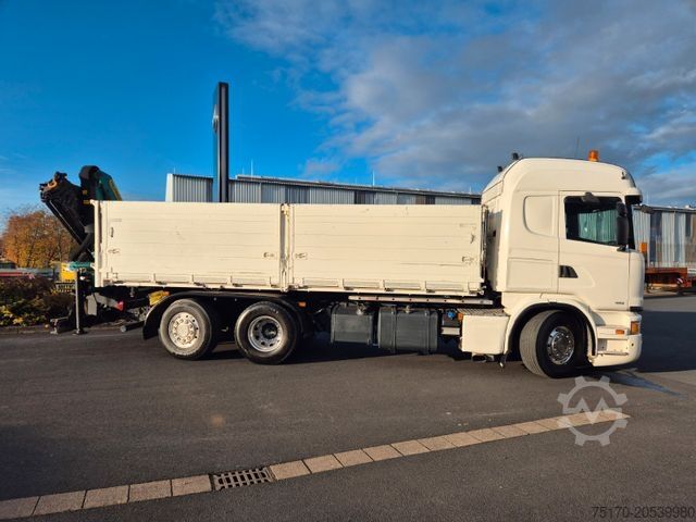 Truck mounted crane SCANIA G490 LB6x2*4HNB Palfinger PK 18002-EH D Funk AHK