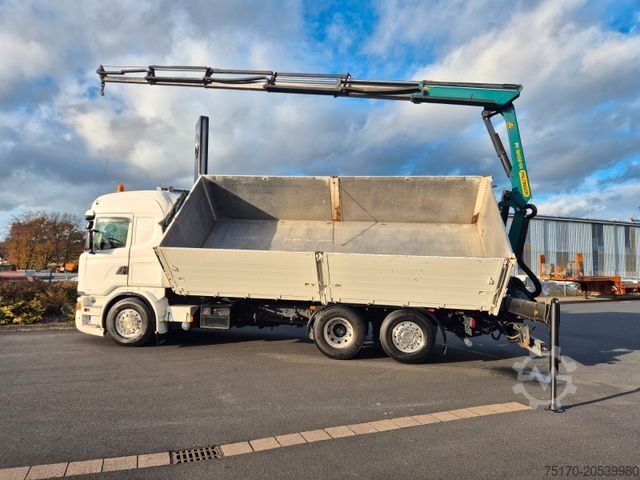 Truck mounted crane SCANIA G490 LB6x2*4HNB Palfinger PK 18002-EH D Funk AHK